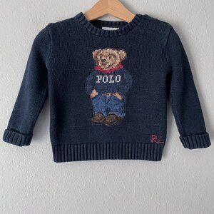 Ralph Lauren Polo Bear Sweater Boy's Size 24M